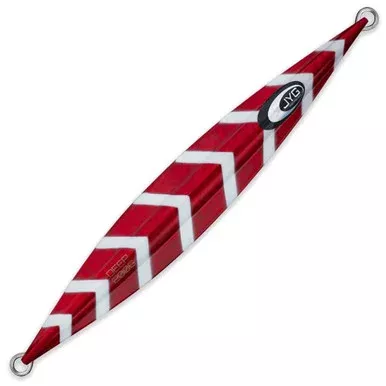 JYG PRO Fishing Deep Slow Pitch Jig – 300g – Red Madness