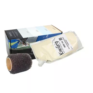 KiwiGrip 1 Liter Pouch – Cream w/4″ Roller