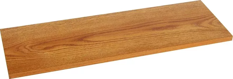 Knape & Vogt 1980 OK 8X24 Series Shelf Board, Oak, For: KV Standard/Br