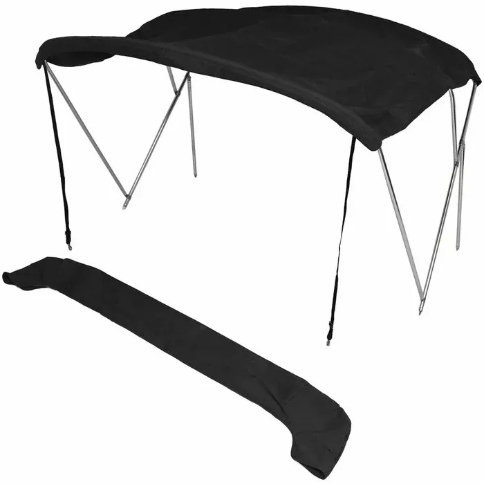 Larson Boat Bimini Top 113318008 | 1850 LX SS Black 84 – 90 Inch