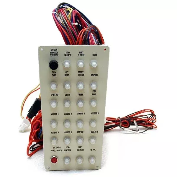 Larson Boat Breaker Panel 0311812 | 350 Cabrio Off White Plastic