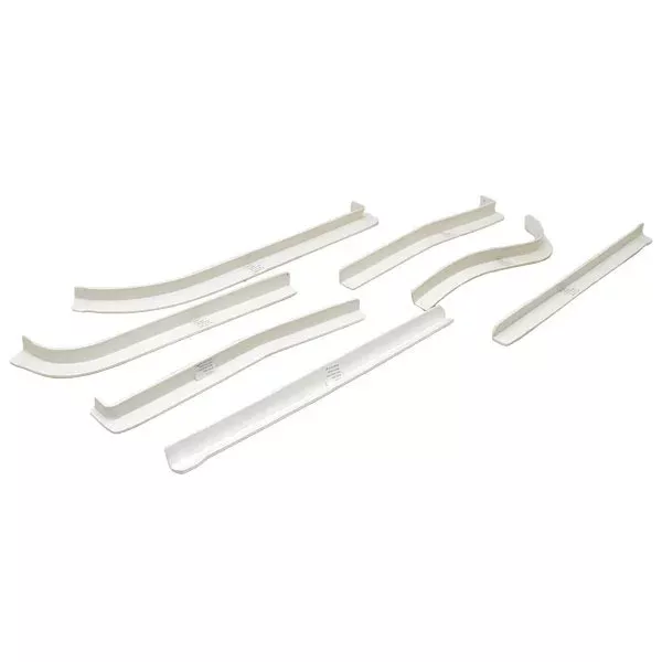 Larson Boat Door Trim Kit 8733-2826 | 927 Cabrio White Plastic (7 PC)