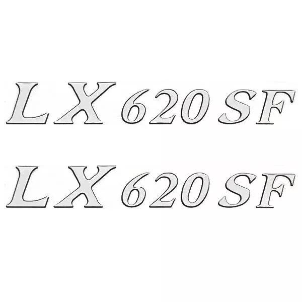 Larson Boat Raised Decal 8624-3391-DECALLR-00 | LX 620 SF Vinyl (Pair)