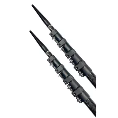 Lee's 26' Telescoping Carbon Fiber Outrigger Poles f/2″ Stainless Steel Tubing