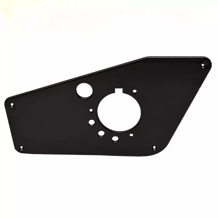 Legend Boat Blank Throttle Control Panel 316521 | Black Aluminum