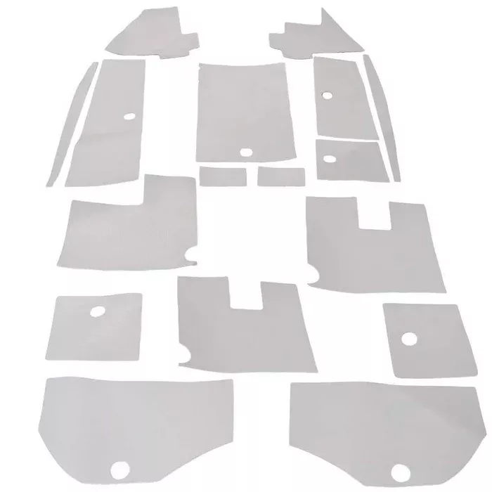 Legend Boat Non-Skid Decking Mats | Stone Gray Foam (Kit)
