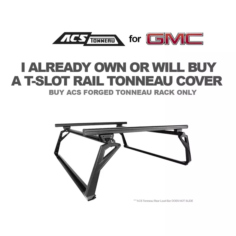 Leitner Designs ACS Tonneau Bed Rack System for 2019+ GMC Sierra 1500 (6′-6″ Bed)