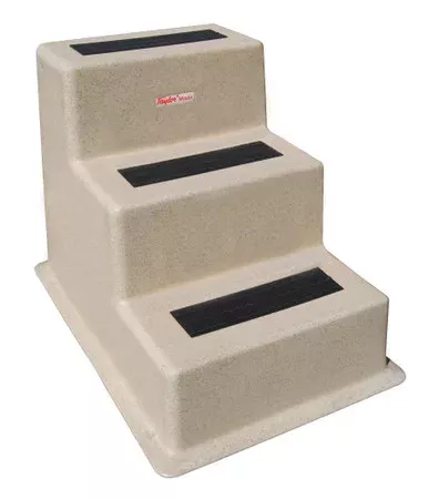Lippert Components Inc Ss Sandstone Dock Step- Triple
