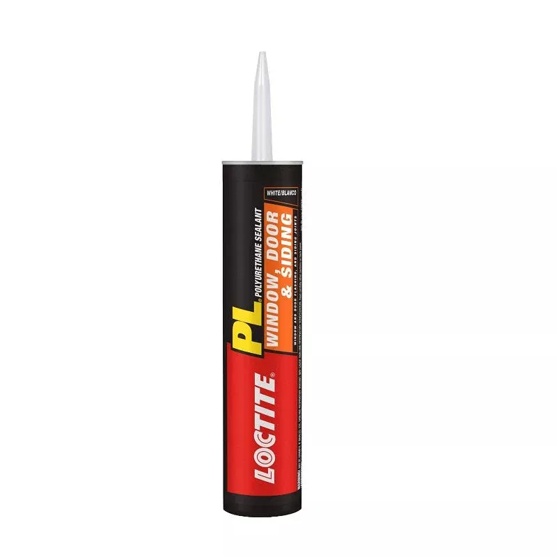 Loctite 1618182 Window Door and Siding Sealant, White, 7 days Curing,