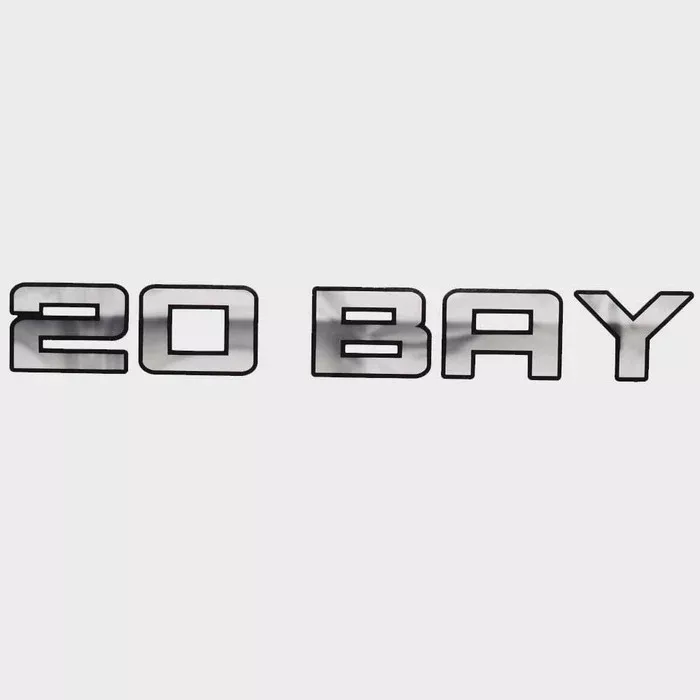 Lowe Boat Decal 2329648 | 20 Bay Model Gray Sticker