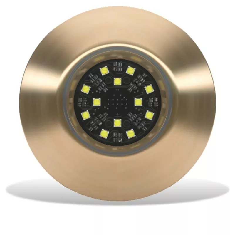 Lumishore ORA TIX404 Thru-Hull Underwater White LED Light Bronze Housing