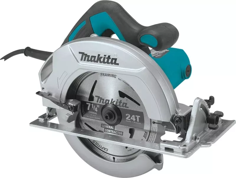 Makita HS7600 Circular Saw, 10.5 A, 7-1/4 in Dia Blade, 5/8 in Arbor,