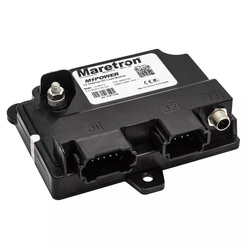 Maretron MPower 12 Channel DC Load Controller Module w/NMEA 2K – No Co