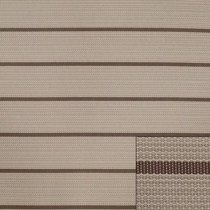 MariDeck Pontoon Boat Woven Vinyl Flooring | Tan Teak 8 Foot 6 Inch x 25 FT