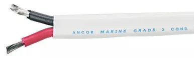 Marinco/Ancor Marine 100′ 8/2 White 120910