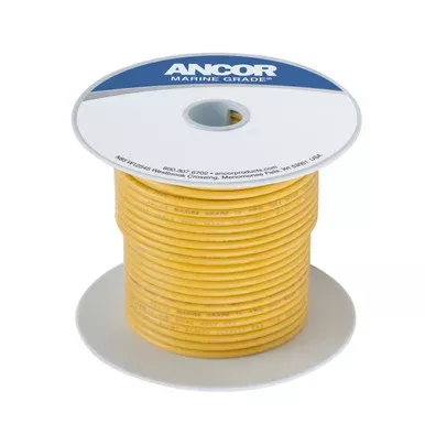 Marinco/Ancor Marine 250′ Yellow #12 Primary Wire 107025