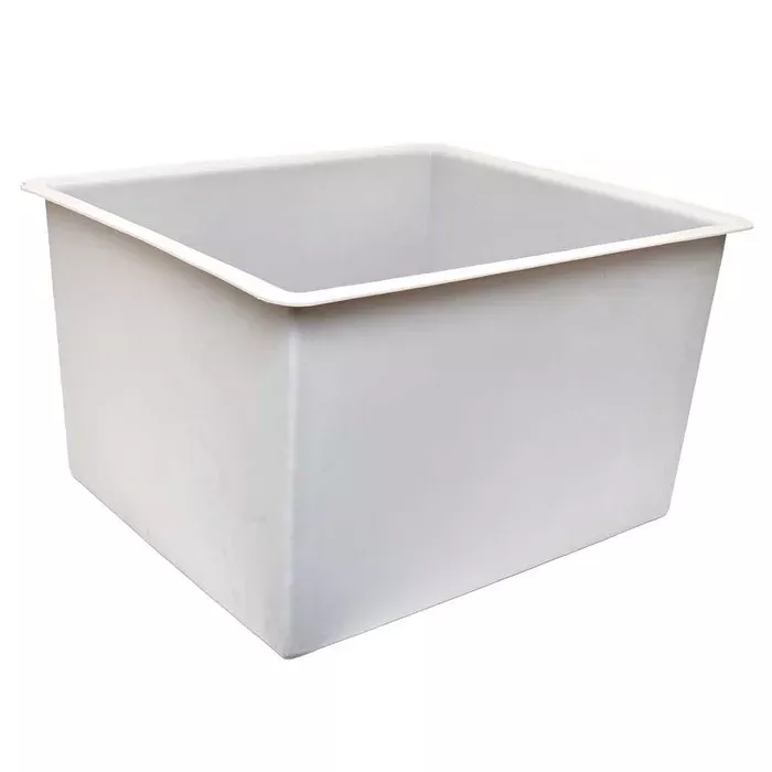 Marine Boat Livewell Tank | 29 Gallon 28 x 24 1/4 Inch Gray Poly