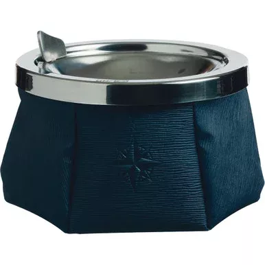 Marine Business Windproof Ashtray w/Lid – Navy Blue
