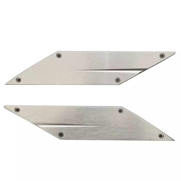 MasterCraft Boat Base Plates 582170 | 15 x 3 Inch Aluminum (Set of 2)