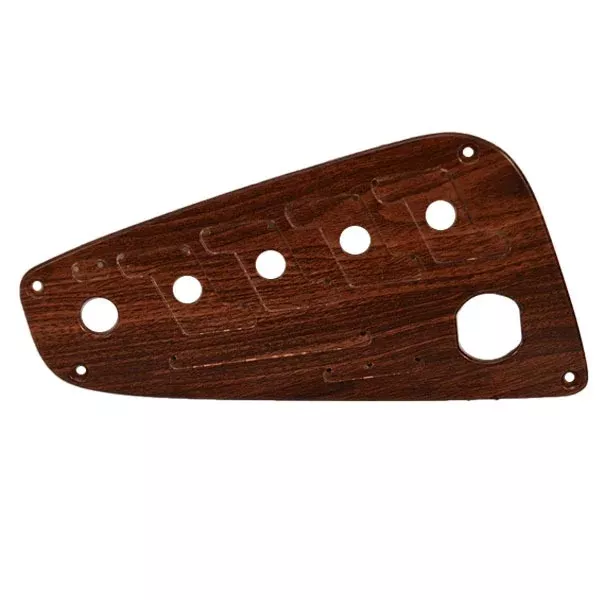 MasterCraft Boat Blank Switch Panel 5005461 | Woodgrain Aluminum