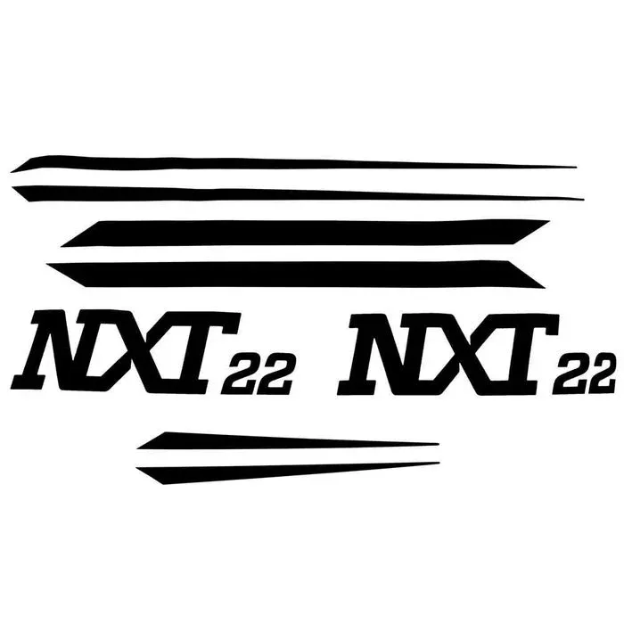 MasterCraft Boat Decal Sticker Kit 7501602 | NXT22 Black (8 Piece)
