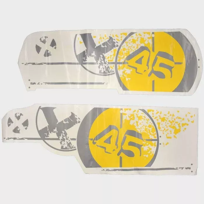MasterCraft Boat Graphic Decal 750284 | 2008 X45 Yellow (Set of 2)