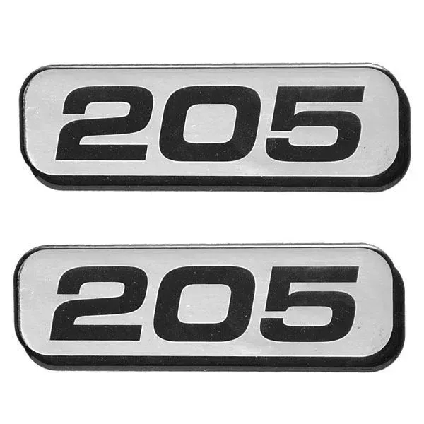MasterCraft Boat Raised Decal Sticker | 205 OEM (Pair)
