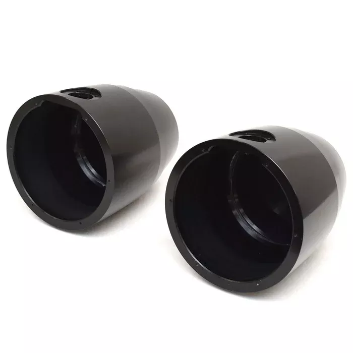 MasterCraft Boat Tower Speaker Cans 404829 | 8.5 Inch Black (Pair)
