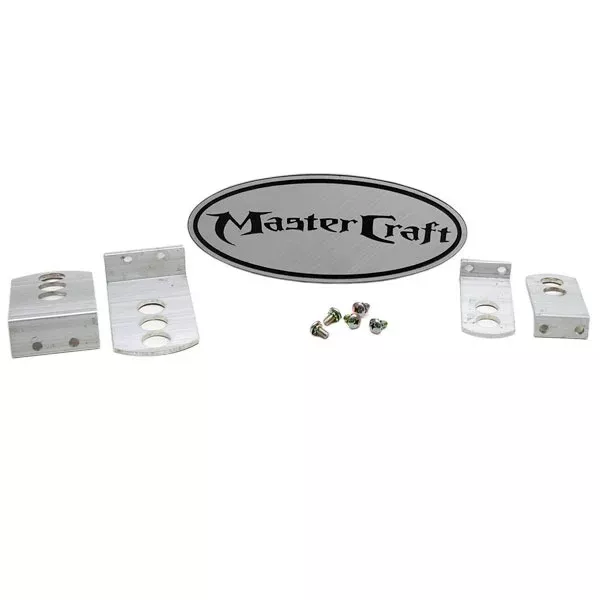 Mastercraft Boat Trailer Hitch Plug 88551000 | Brushed Aluminum