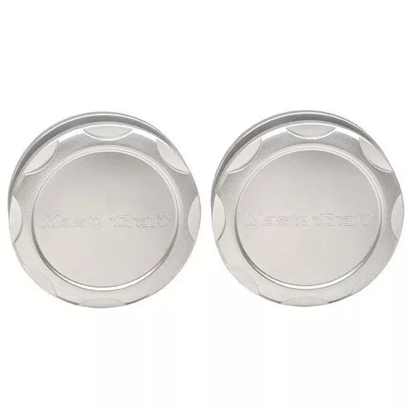 MasterCraft Boat Wakeboard Tower Cap Covers | Aluminum (Set of 2)
