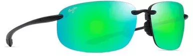 Maui Jim Ho’okipa X-Large Sunglasses – Translucent Matte Grey/Green