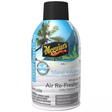 Meguiar’s Island Volcano Whole Car Air Re-Fresher Aerosol – 2oz