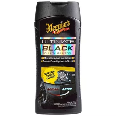 Meguiar’s Ultimate Black Plastic Restorer – 12oz