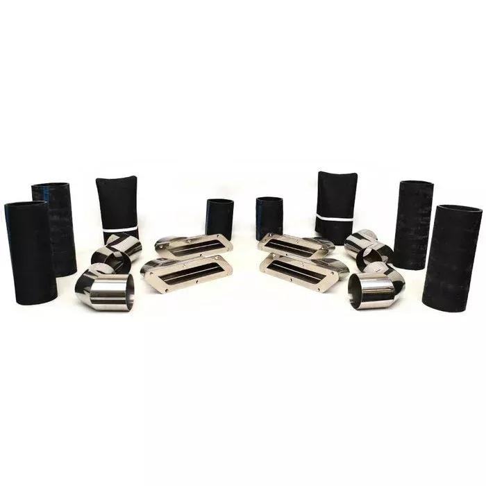 Mercruiser 8.2L ECT Twin Boat Corsa Exhaust Vent Kit P89239 | Sea Ray 350 SLX