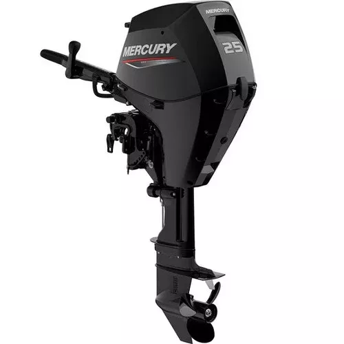 Mercury 25HP EFI 4-Stroke Outboard Motor Tiller 1A25213BK 20″ Shaft