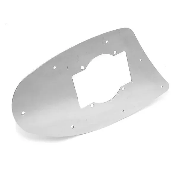 Mercury Boat Control Mounting Plate TA090210 | 16 3/8 x 8 Inch SS