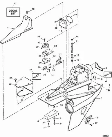 Mercury Marine Latch (Wsl) 86776