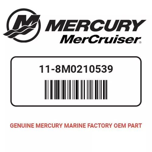 Mercury – MerCruiser 11-8M0210539 NUT