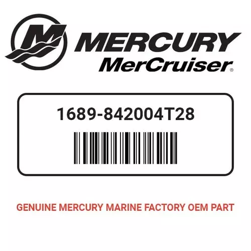 Mercury – MerCruiser 1689-842004T28 GC ASSY. 1.75 XXL