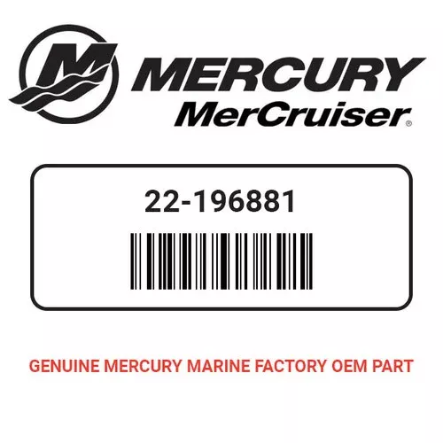 Mercury – MerCruiser 22-196881 FITTING