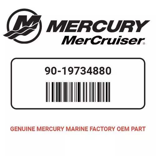 Mercury – MerCruiser 90-19734880 Owners Guide