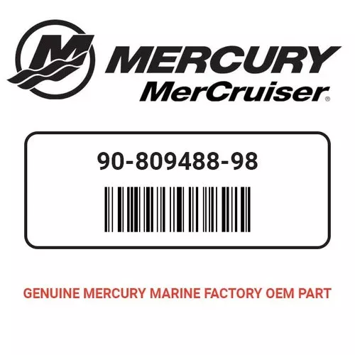 Mercury – MerCruiser 90-809488-98 Parts Manual