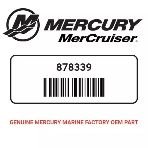 Mercury – Mercruiser 90-878339 Parts Manual