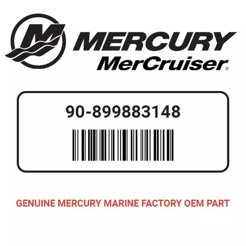 Mercury – MerCruiser 90-899883148 Install Manual