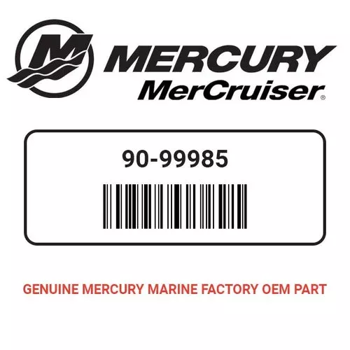 Mercury – MerCruiser 90-99985 Catalog-Parts