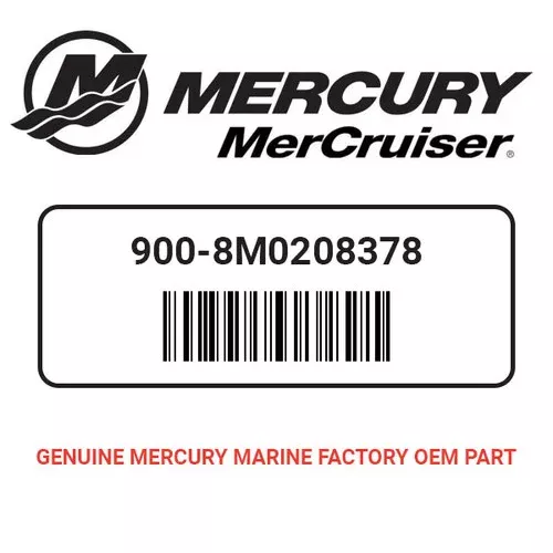 Mercury – MerCruiser 900-8M0208378 BEDPLATE COVER