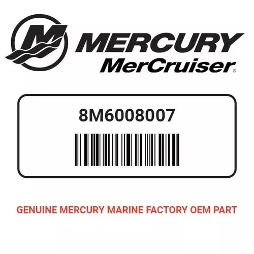 Mercury – Mercruiser 97-8M6008007 Anode Kit
