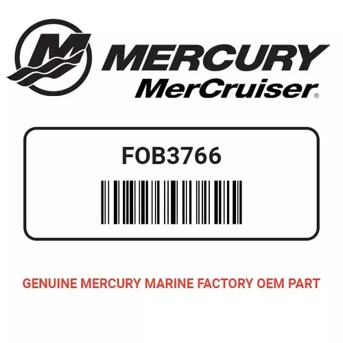 Mercury – MerCruiser FOB3766 Parts Book