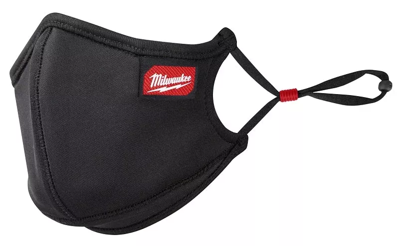 Milwaukee 48-73-4234 3-Layer Performance Face Mask, S/M Mask, Black, N