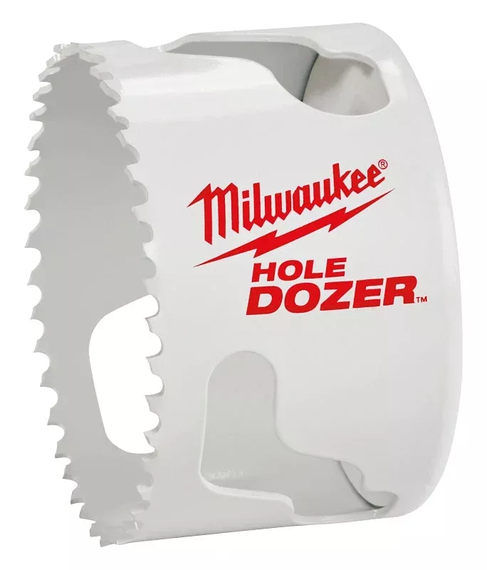 Milwaukee Hole Dozer 49-56-0163 Hole Saw, 2-3/4 in Dia, 1-5/8 in D Cut